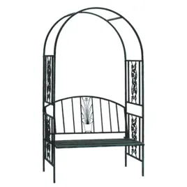metalowa-pergola-ogrodowa-z-lawka-podpora-do-roz-roslin-czarna-122x58x203cm