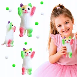 gniotek-antystresowy-kotek-squishy-zabawka-bialo-kolorowa