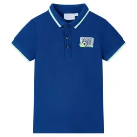 dziecieca-koszulka-polo-pilkarska-128cm-ciemnoniebieska