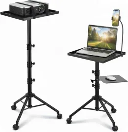statyw-na-kolkach-pod-projektor-laptopa-z-uchwytem-na-telefon-73-do-149-cm