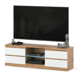 szafka-rtv-138-cm-aga-wotan-biala-matowa-pod-telewizor-4-szuflady-do-salonu-led