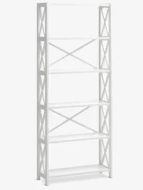 regal-bialy-6-polek-198cm-elegancki-i-funkcjonalny