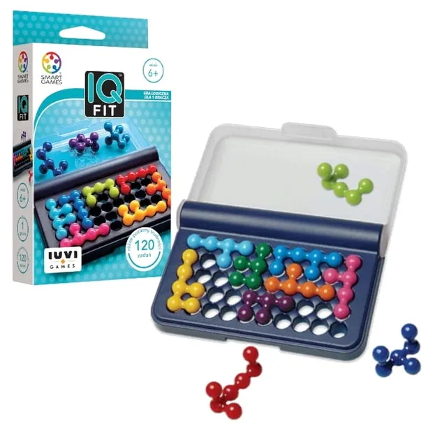 SMART GAMES GRA PLANSZOWA LOGICZNA EDUKACYJNA IQ FIT (PL) IUVI GAMES