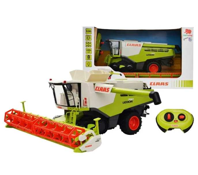 HAPPY PEOPLE KOMBAJN POJZAD AUTO AUTKO POJAZD ZDALNIE STEROWANY CLAAS 780