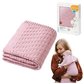 babyono-bawelniany-kocyk-koc-dzianinowy-hipoalergiczny-antybakteryjny-roz