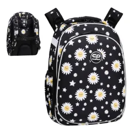 coolpack-turtle-plecak-szkolny-usztywniany-stokrotki-daisy-black-16l