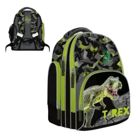 majewski-plecak-szkolny-dwukomorowy-stright-premium-t-rex-dinozaur-2-komory
