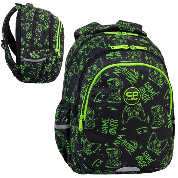 Coolpack Plecak Dwukomorowy dla Klas 1-3 Jerry Game Night F029711