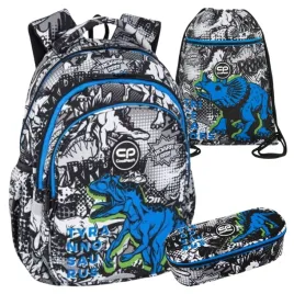 coolpack-zestaw-szkolny-plecak-duzy-worek-na-buty-piornik-saszetka-t-rex