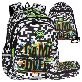 coolpack-zestaw-szkolny-plecak-worek-na-buty-piornik-saszetka-game-over