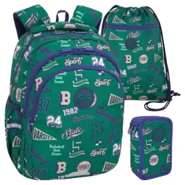 coolpack-zestaw-plecak-worek-na-buty-piornik-z-wyposazeniem-american-retro