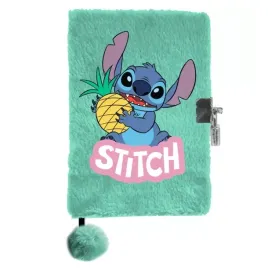 paso-pamietnik-zamykany-na-klodke-pluszowy-notatnik-mietowy-zielony-stitch