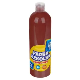astra-farba-plakatowa-szkolna-brazowa-500-ml-w-butelce-wyprawka-do-szkoly