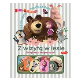 masza-i-niedzwiedz-z-wizyta-w-lesie-ksiazka-z-magnesami-ksiazka-dla-dzieci
