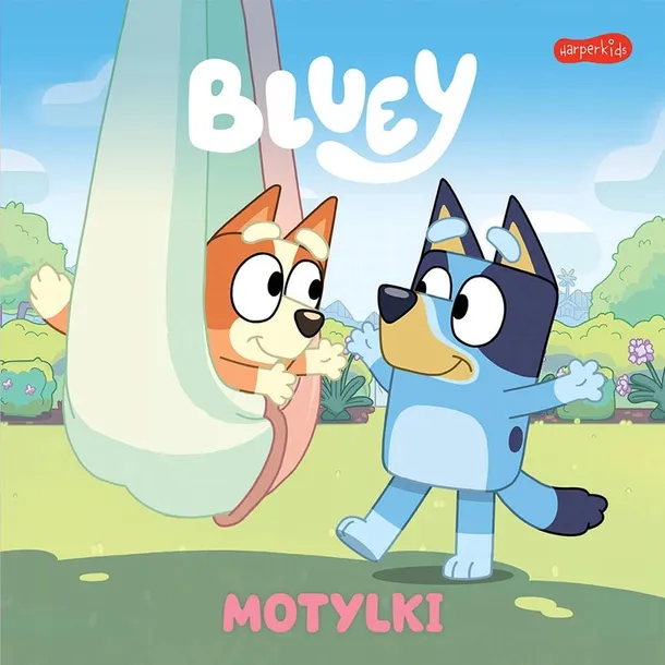 BLUEY MOTYLKI MOJA CZYTANKA BINGO KSIĄŻKA KSIĄŻECZKA OPOWIEŚCI DLA DZIECI