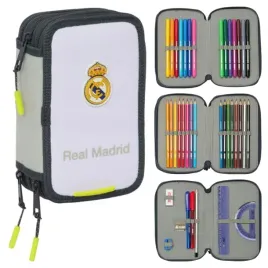 safta-piornik-z-wyposazeniem-rozkladany-trzykomorowy-potrojny-real-madrid