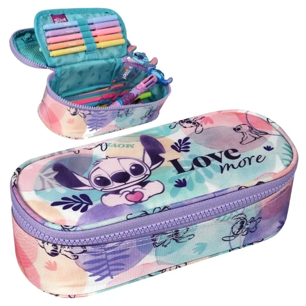 COOLPACK DISNEY FASHION CAMPUS PIÓRNIK JEDNOKOMOROWY BEZ WYPOSAŻENIA STITCH