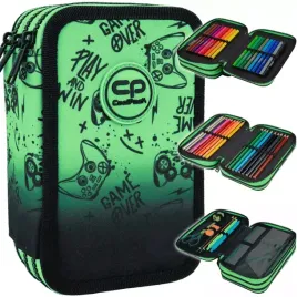 coolpack-jumper-3-piornik-3komorowy-z-wyposazeniem-game-over-green-gradient
