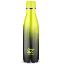 coolpack-termos-drinkandgo-bidon-metalowy-butelka-gradient-lemon-500-ml