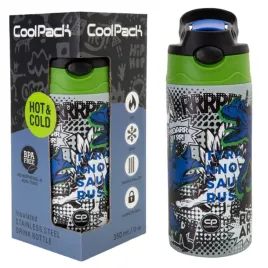coolpack-termos-bono-ze-skladana-slomka-i-uchwytem-350-ml-t-rex-dinozaury