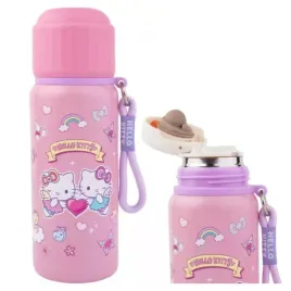 coolpack-bidon-metalowy-termos-butelka-termiczna-hello-kitty-rozowa-550-ml