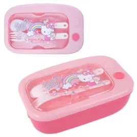 coolpack-sniadaniowka-pojemna-lunchbox-hello-kitty-sztucce-1100-ml