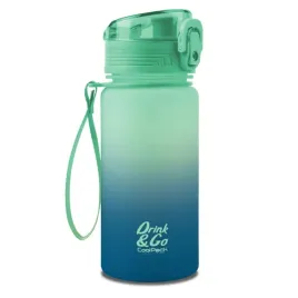 coolpack-bidon-brisk-mini-drinkandgo-gradient-blue-lagoon-400ml-niebieski