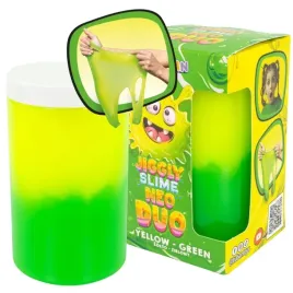tuban-jiggly-slime-neo-duo-masa-plastyczna-elastyczna-430-g-zolto-zielony