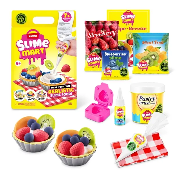 ZURU SLIME MART SMALL SHOPING BAG DESSERT S1 DIY GLUTEK DESERY BABECZKI