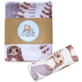 ega-kids-pieluszka-pielucha-muslinowa-otulacz-muslinowy-sowa-120-120-cm