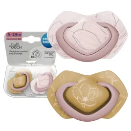 canpol-babies-zestaw-smoczek-silikonowy-symetryczny-6-18m-light-touch-pink