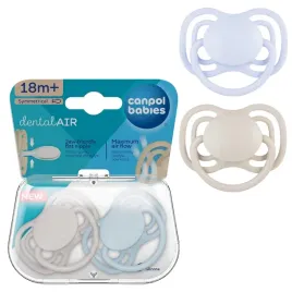 canpol-babies-zestaw-smoczek-silikonowy-symetryczny-18m-dental-air-2-szt