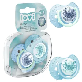 lovi-silikonowy-dynamiczny-smoczek-uspokajajacy-tie-dye-blue-3-6m-2-szt