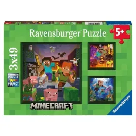 ravensburger-puzzle-minecraft-3w1-duza-ukladanka-3-ukladanki-3x49-elementow