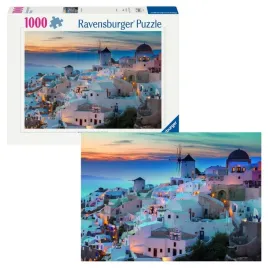 ravensburger-puzzle-2d-widok-wieczor-na-santorini-1000-elementow-12-lat