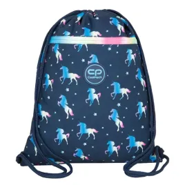 coolpack-vert-worek-na-buty-szkolny-podrozny-sportowy-blue-unicorn-zamek