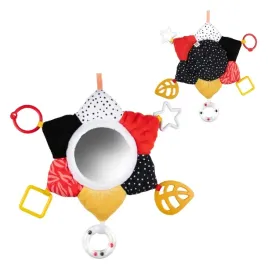 canpol-babies-miekkie-lusterko-sensoryczne-kontrastowe-zawieszka-gryzak