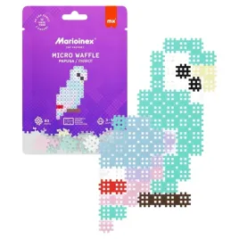 marioinex-micro-waffle-klocki-konstrukcyjne-papuga-papuzka-80-elementow