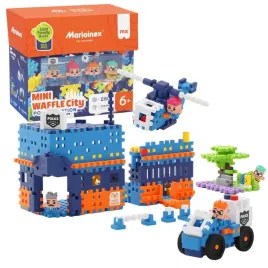 marioinex-mini-waffle-city-posterunek-policji-zestaw-klocki-280-elementow