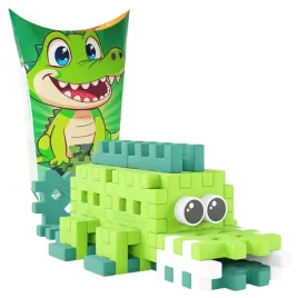 marioinex-mini-waffle-klocki-konstrukcyjne-pocket-pets-34-el-krokodyl