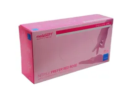 rekawice-nitrylowe-bezpudrowe-medasept-rozowe-fuksja-red-rose-s-100-szt