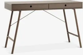 biurko-120x48-cm-ciemny-dab-2-szuflady-mdf