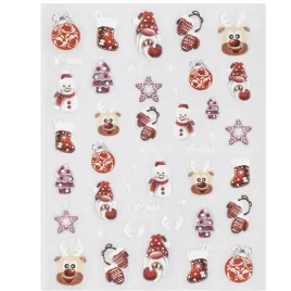 naklejki-swiateczne-do-paznokci-molly-nails-bombki-renifer-balwanki