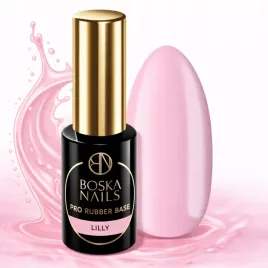 boska-nails-baza-rubber-lilly-10ml-jasny-roz