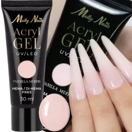 akrylozel-mollynails-polygel-vanilla-muffin-30g-zel-budujacy-led-uv-nude