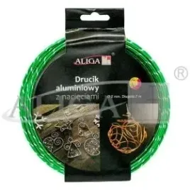 drucik-aluminiowy-da-6846-zielony-z-nacieciami-2mm-x-7m