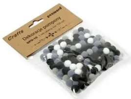 dekoracje-pompony-1cm-mix-czarny-120szt