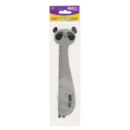 linijka-szkolna-15-cm-strigo-school-z-figurka-szara-panda-szkola