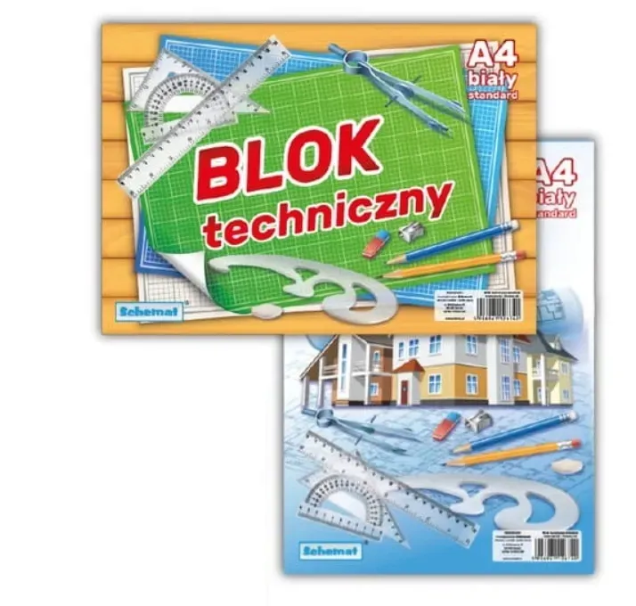 blok-techniczny-a4-schemat-bialy-10-kartek