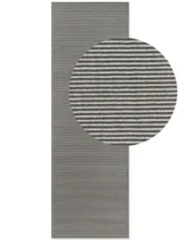 chodnik-pluszowy-do-korytarza-80x240cm-grafitowo-kremowy-nowoczesny-wzor